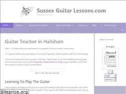 Sites similar to sussexguitarlessons.com
