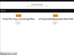 Sites similar to sustainabilitybox.com