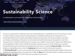 Sites similar to sustainabilityscience.org