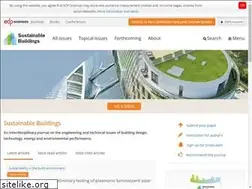 Sites similar to sustainable-buildings-journal.org