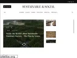 Sites similar to sustainableandsocial.com