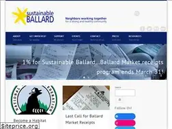 Sites similar to sustainableballard.org