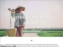 Sites similar to sustainablebusinessawards.com