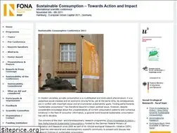 Sites similar to sustainableconsumption2011.org