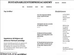 Sites similar to sustainableenterpriseacademy.org
