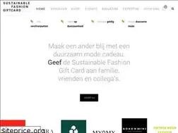 Sites similar to sustainablefashiongiftcard.nl