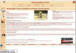 Sites similar to sustainablefood.com