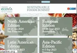 Sites similar to sustainablefoodssummit.com