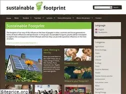 Sites similar to sustainablefootprint.org
