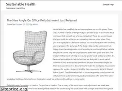 Sites similar to sustainablehealth.org.uk