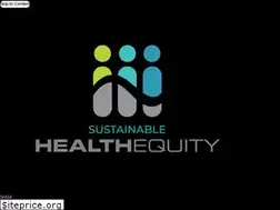 Sites similar to sustainablehealthequity.org