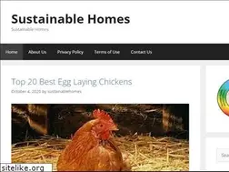 Sites similar to sustainablehomes.com