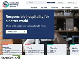 Sites similar to sustainablehospitalityalliance.org