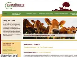 Sites similar to sustainablemeatindustry.org