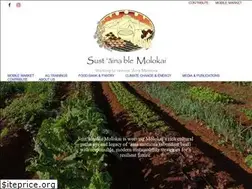 Sites similar to sustainablemolokai.org