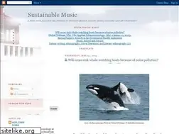Sites similar to sustainablemusic.blogspot.com