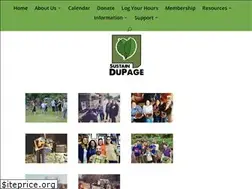 Sites similar to sustaindupage.com