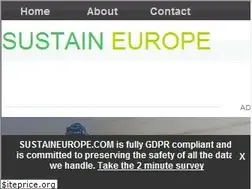 Sites similar to sustaineurope.com