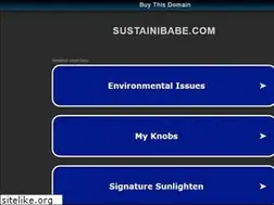 Sites similar to sustainibabe.com