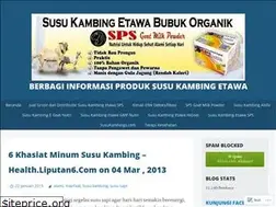 Sites similar to susukambingetawasps.wordpress.com