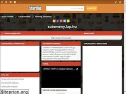Sites similar to sutemeny.lap.hu