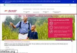 Sites similar to sutent.com