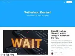 Sites similar to sutherlandboswell.com