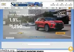 Sites similar to sutherlandchevrolet.com