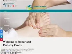 Sites similar to sutherlandpodiatry.com.au