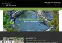 Sites similar to sutherlandscape.com