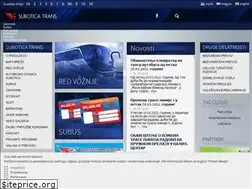 Sites similar to sutrans.rs