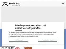 Sites similar to suttneruni.at