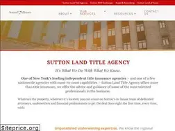 Sites similar to suttonland.com
