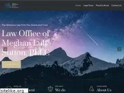 Sites similar to suttonlawmt.com
