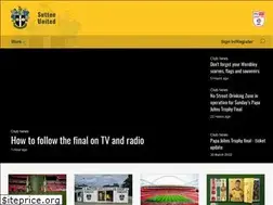 Sites similar to suttonunited.net