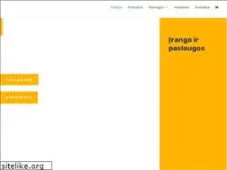 Sites similar to suvirinimoiranga.lt