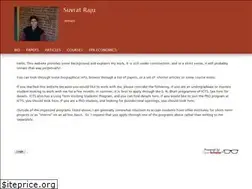 Sites similar to suvratraju.net