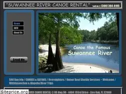 Sites similar to suwanneerivercanoerental.com