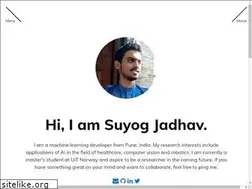 Sites similar to suyogjadhav.com