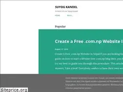 Sites similar to suyogkandel.com.np