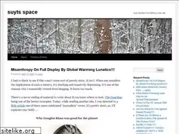 Sites similar to suyts.wordpress.com