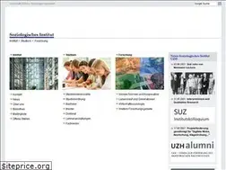 Sites similar to suz.uzh.ch