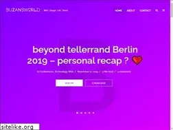 Sites similar to suzansworld.com