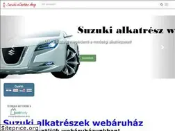 Sites similar to suzukialkatreszek.net