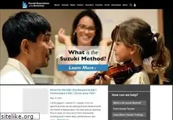 Sites similar to suzukiassociation.org
