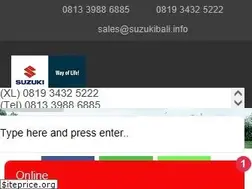 Sites similar to suzukibali.info