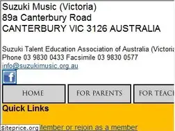 Sites similar to suzukimusic.org.au