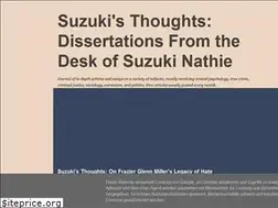 Sites similar to suzukisthoughts.blogspot.com