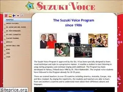 Sites similar to suzukivoice.org