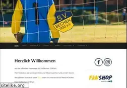Sites similar to sv-bechen.de
